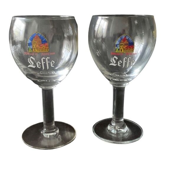 Vintage Leffe Beer Glasses Embrace the Timeless Beauty and Flavors of Abbaye de - Picture 6 of 14